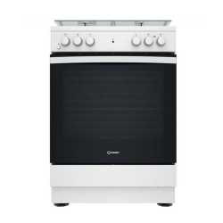κουζίνα Indesit IS67M4KHW/E(ΜΙΚΤΗ/ΗΛΕΚΤΡΙΚΗ-ΑΕΡΙΟΥ,73LT)