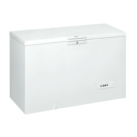 καταψύκτης Whirlpool WHM4611.2(437lt,F)