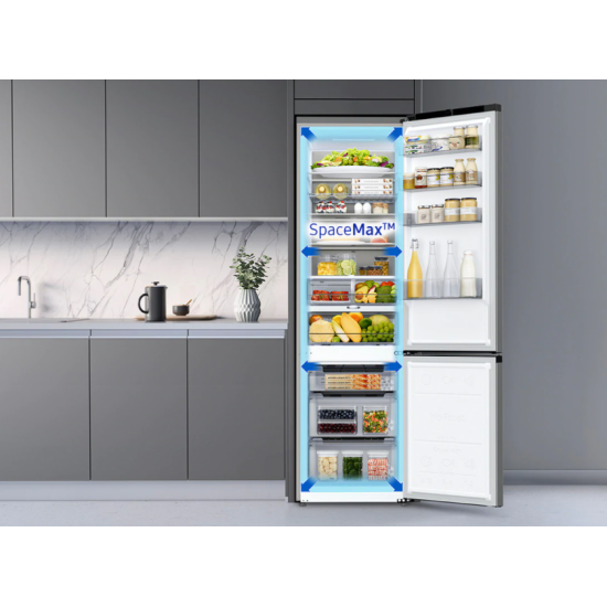 Ψυγειοκαταψύκτης Samsung RB38T776DS9/EF(inox,385lt,no frost,D)