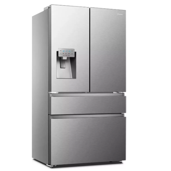 Ψυγείο ντουλάπα Hisense RF728N4SASE(wifi,inox,no frost,560lt,E)