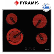εστία Pyramis PHC61510IFB(Κεραμική Αυτόνομη Inox)