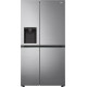 ψυγείο ντουλάπα LG GSLV70PZTE (635lt,E,no frost,Inox)