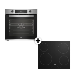 σετ Beko BBIE12300XD + HIC 64401(72lt,ΗΛΕΚΤΡΙΚΟΣ/ΚΕΡΑΜΙΚΗ)