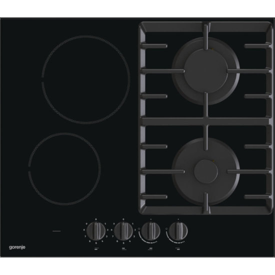 εστία Gorenje GCE691BSC(αυτόνομη,κεραμική-αερίου/μικτή)(034020701)
