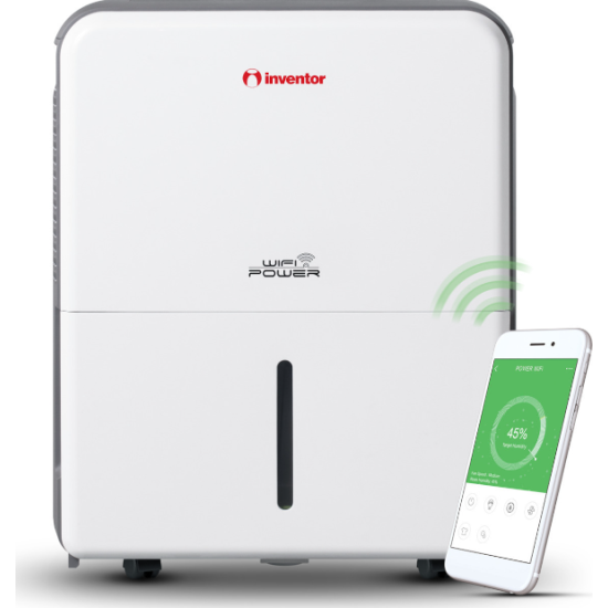 αφυγραντήρας Inventor Power Wifi PWR-Wifi-50L(wifi,50lt,550watt,48db)