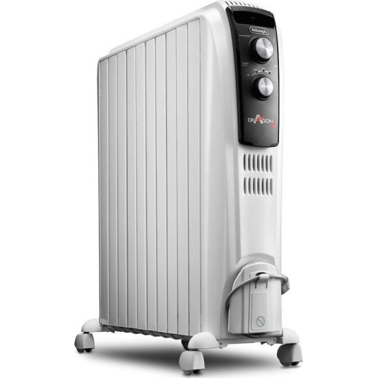 ηλεκτρικό καλοριφέρ λαδιού Delonghi Dragon 4 TRD4 1025(2500watt)