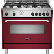 κουζίνα La Germania AMN96 5 G VI T(ΑΕΡΙΟΥ ΜΕ ΗΛΕΚΤΡΙΚΟ GRILL,ΑΕΡΙΟΥ/115LT)