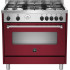 κουζίνα La Germania AMN96 5 G VI T(ΑΕΡΙΟΥ ΜΕ ΗΛΕΚΤΡΙΚΟ GRILL,ΑΕΡΙΟΥ/115LT)