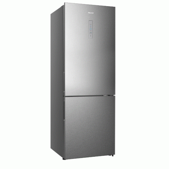 ψυγειοκαταψύκτης Hisense RB645N4BIE(Νo Frost 495lt,E,Premium Inox Metal)