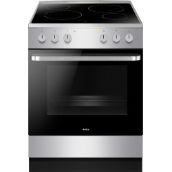 κουζίνα Amica AC6122X(inox,κεραμική,77lt)
