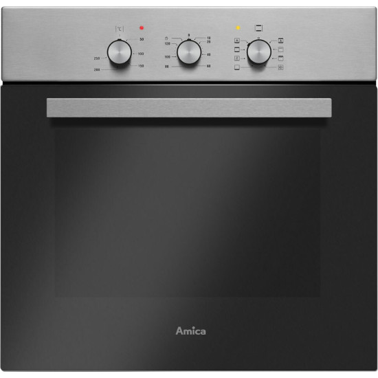 φούρνος Amica TEM 18 X(εντοιχιζόμενος,ηλεκτρικός,inox,62lt)