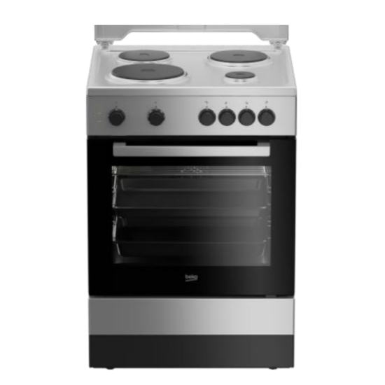 κουζίνα Beko FSM 67020 PSX(εμαγιέ,72lt)