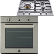 σετ Bertazzoni F60 5 PRO G K X + PM60 3 0 X(ηλεκτρικός/αερίου,76lt)