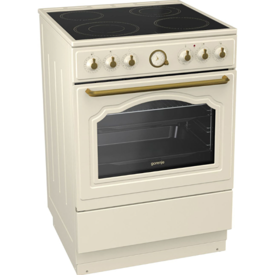 κουζίνα Gorenje GECS6B70CLI(71lt,ηλεκτρικός φούρνος με εστίες κεραμικές,034064101)