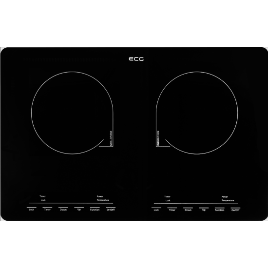ECG IV 2920 Slim(Επιτραπέζια Εστία Επαγωγική Διπλή,2900watt)