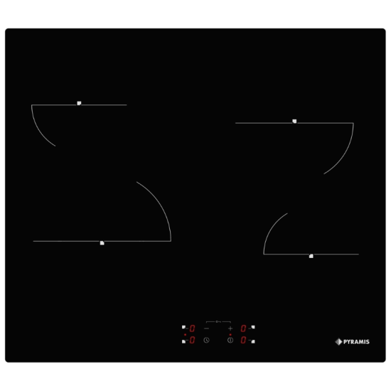 εστία Pyramis PHC61410FMB(Κεραμική,Αυτόνομη,174020030)