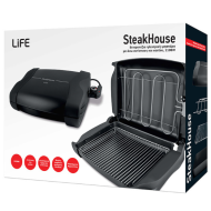 LIFE STEAKHOUSE 221-0264(Επιτραπέζια ηλεκτρική ψησταριά 1100W) LIFE STEAKHOUSE 221-0264(Επιτραπέζια ηλεκτρική ψησταριά 1100W)