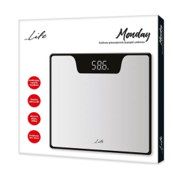 Ζυγαριά Μπάνιου life monday 221-0217