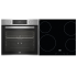 σετ Beko BBIM 12300 XM + HIC 64401(Φούρνος άνω Πάγκου 72lt με Κεραμικές Εστίες)