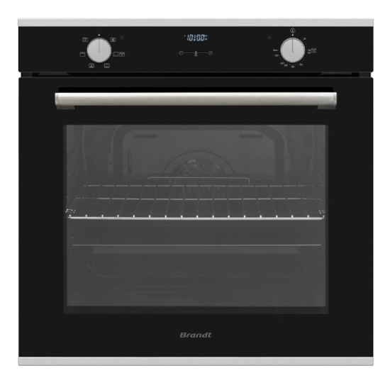 φούρνος Brandt BOH1222X(εντοιχιζόμενος,ηλεκτρικός,73lt)