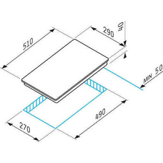 εστία Pyramis 29HL 246 White (030057301,αυτόνομη,κεραμική,domino,λευκή) εστία Pyramis 29HL 246 White (030057301,αυτόνομη,κεραμική,domino,λευκή)