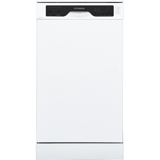 πλυντήριο πιάτων Hyundai HDW19-4560/W (ελεύθερο,45cm,E)