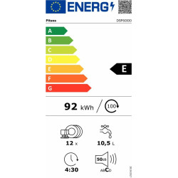 πλυντήριο πιάτων Pitsos DSF60I00(ελεύθερο,60cm,E) πλυντήριο πιάτων Pitsos DSF60I00(ελεύθερο,60cm,E)