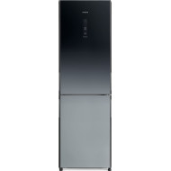 Ψυγειοκαταψύκτης Hitachi R-BGX411PRU0 XGR (330lt,f,no frost,ΓΚΡΙ ΝΤΕΓΚΡΑΝΤΕ ΚΡΥΣΤΑΛΛΟ)