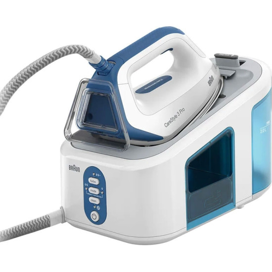 Braun IS3157BL Σύστημα Σιδερώματος Πίεσης 6.8bar με Δοχείο 2000ml