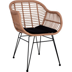 ΠΟΛΥΘΡΟΝΑ ΜΕ ΜΑΞΙΛΑΡΙ ΜΕΤΑΛΛΙΚΗ ALLEGRA HM5450 ΜΕ WICKER ΜΠΕΖ 57,5x59x81Υ εκ. ΠΟΛΥΘΡΟΝΑ ΜΕ ΜΑΞΙΛΑΡΙ ΜΕΤΑΛΛΙΚΗ ALLEGRA HM5450 ΜΕ WICKER ΜΠΕΖ 57,5x59x81Υ εκ.