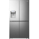 Ψυγείο Hisense RQ760Ν4AIF(inox,no frost,585lt,F)