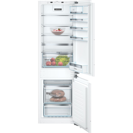 Εντοιχιζόμενος ψυγειοκαταψύκτης Bosch KIN86AFF0 (254lt,No Frost,F)