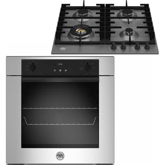 σετ Bertazzoni F60 9 MOD E S X + P60 4L MOD NE((ηλεκτρικός/αερίου,76lt) σετ Bertazzoni F60 9 MOD E S X + P60 4L MOD NE((ηλεκτρικός/αερίου,76lt)