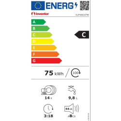 πλυντήριο πιάτων Inventor CLP-60147W(ελεύθερο,60cm,C) πλυντήριο πιάτων Inventor CLP-60147W(ελεύθερο,60cm,C)