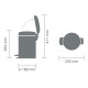 Brabantia Καλάθι New Icon 3lt 1132/22