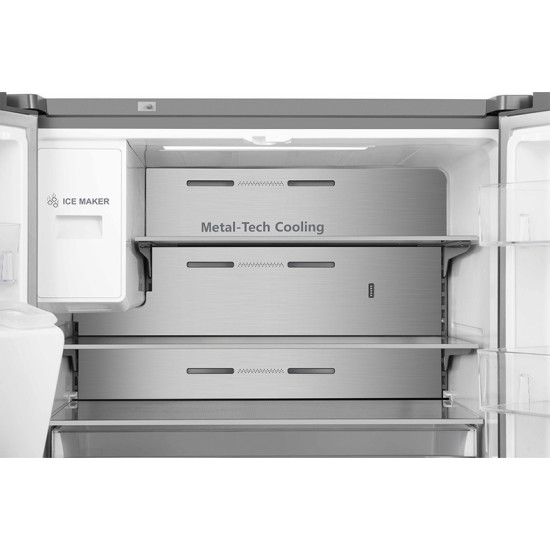 Ψυγείο Hisense RQ760Ν4AIF(inox,no frost,585lt,F)