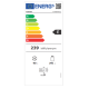 ψυγείο hisense RT488N4DC2(no frost,375lt,E)