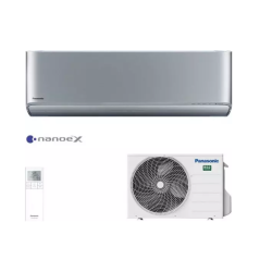 κλιματιστικό Panasonic Etherea CS-XZ25XKEW/CU-Z25XKE Silver (WIFI,Inverter,9000 BTU,A+++/A+++,R32)