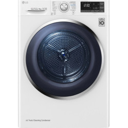 στεγνωτήριο LG RC80V9AV3W(8KG,A+++,με αντλία θερμότητας)