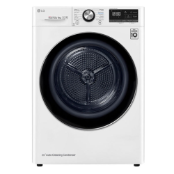 στεγνωτήριο LG RC90V9AV2W(9KG,A+++,με αντλία θερμότητας,Υβριδικό)