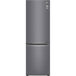 ψυγειοκαταψύκτης LG GBP32DSLZN (384lt,E,no frost,inox)