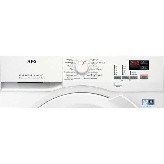 πλυντήριο ρούχων AEG L6FNK48WG(8kg,C)