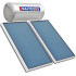 ηλιακός θερμοσίφωνας Maltezos MALT GL 160lt/2.7m² Glass Τριπλής Ενέργειας(2 SAC 90×150)