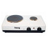 Επιτραπέζια ηλεκτρική εστία 2 ζωνών (1500w/450w) Fancy 0011 λευκή