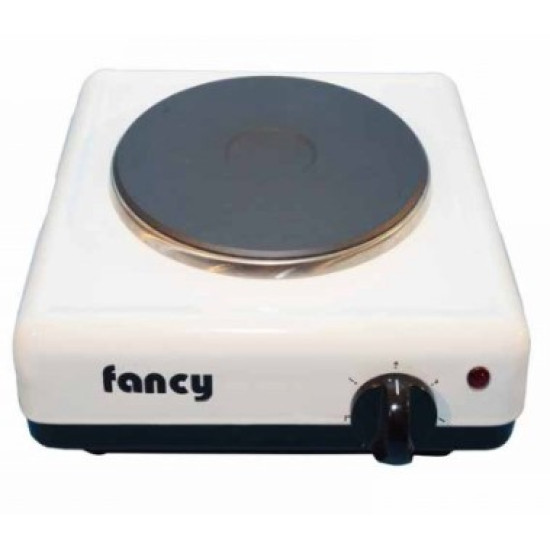 Επιτραπέζια ηλεκτρική εστία 1 ζώνης (1500w) Fancy 0112 λευκή