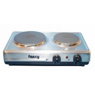 Επιτραπέζια ηλεκτρική εστία 2 ζωνών (1500w/1000w) Fancy 0200 inox Επιτραπέζια ηλεκτρική εστία 2 ζωνών (1500w/1000w) Fancy 0200 inox