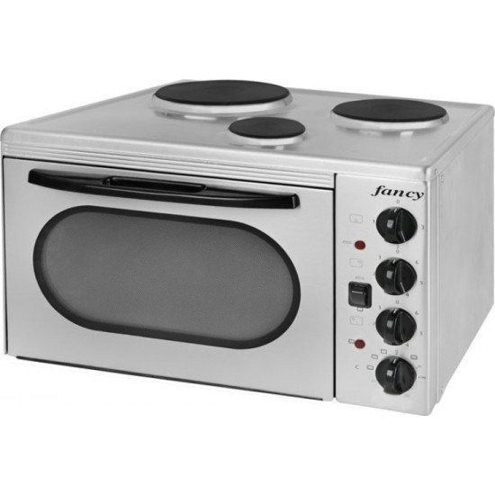 Φουρνάκι Fancy 0153(Inox 3 Εστιών)