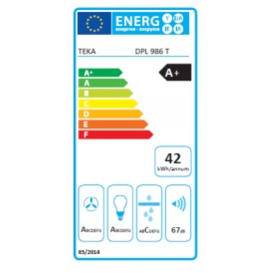 απορροφητήρας teka DPL 986 T απορροφητήρας teka DPL 986 T