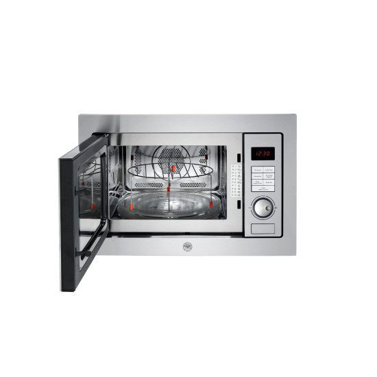 φούρνος μικροκυμάτων BERTAZZONI F45 7 PRO MW S X (38lt,1000watt,εντοιχιζόμενος,με grill)