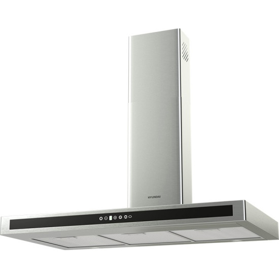 απορροφητήρας Hyundai HHD21-T3690ET/GLX (καμινάδα,90cm,Inox)